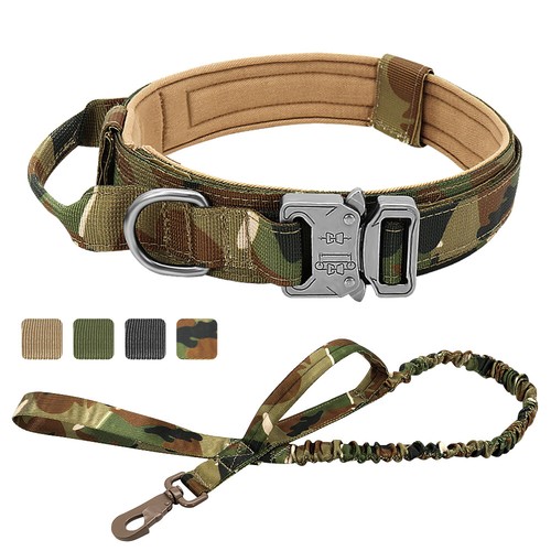 Tactical dog collar - collar, leash