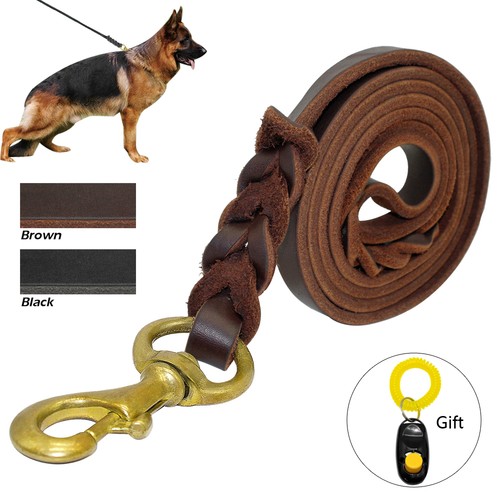 Genuine dog lead braided - dog,